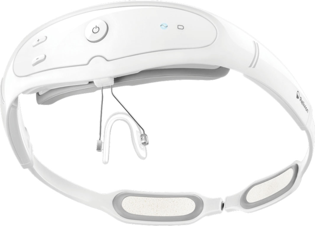 Non-invasive neuromodulation device, Relivion
